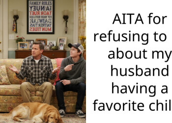 AITA for refusing to lie about my husband having a favorite child?