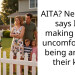 AITA? Neighbor says I’m making them uncomfortable being around their kids