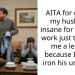 AITA for calling my husband insane for missing work just to teach me a lesson because I didn’t iron his uniform?