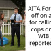 AITA For going off on a lady for calling the cops on me? WIB if I reported her?