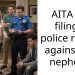 AITA for filing a police report against my nephew?