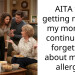 AITA for getting mad at my mom for continuously forgetting about my gf’s allergy?