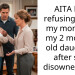 AITA For refusing to let my mom see my 2 months old daughter after she disowned me?
