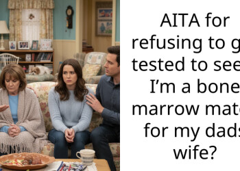AITA for refusing to get tested to see if I’m a bone marrow match for my dads wife?