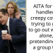 AITA for how I handled my creepy coworker trying to get me to go out with him alone, by pretending it was a group thing?