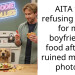 AITA for refusing to pay for my boyfriend’s food after he ruined my food photos?