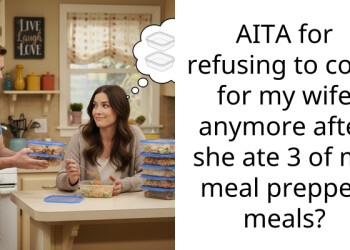 AITA for refusing to cook for my wife anymore after she ate 3 of my meal prepped meals?