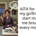 AITA for asking my girlfriend to start making me breakfast every morning?
