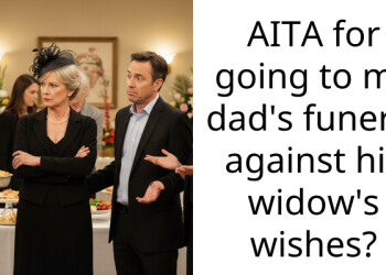 AITA for going to my dad’s funeral against his widow’s wishes?