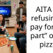 AITA for refusing to pay for “my part” of the pizza?