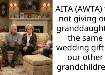 AITA (AWTA) for not giving our granddaughter the same wedding gift as our other grandchildren?