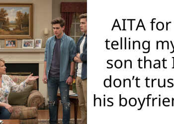 AITA for telling my son that I don’t trust his boyfriend