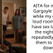 AITA for making Gargoyle noises while my overtly loud roommates have s*x late into the night after repeatedly asking them to quiet down?