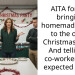 AITA for not bringing homemade treats to the office Christmas party? And telling of co-workers who expected me to?