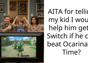 Friends Say I Am Cruel for Making My Son Earn His Nintendo Switch By Beating Zelda