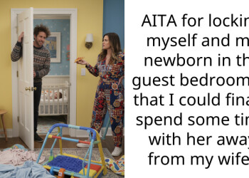 I Locked Myself In The Guest Room With Our Newborn To Force Bonding Time