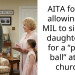 AITA for not allowing my MIL to sign my daughter up for a “purity ball” at her church?