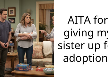 AITA for giving my sister up for adoption?