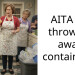 AITA for throwing away containers?