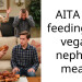 AITA for feeding my vegan nephew meat?