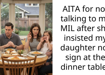 Woman Faces Off With Her MIL For Taking A Dig At Her Deaf Child
