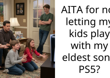 AITA for not letting my kids play with my eldest son’s PS5?
