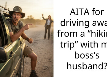 My Boss Tried To Surprise Me With A Remote Hike And Called Me A Creeper-Hater When I Refused