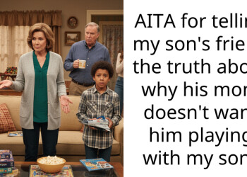 AITA for telling my son’s friend the truth about why his mom doesn’t want him playing with my son?