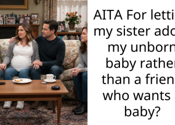 AITA For letting my sister adopt my unborn baby rather than a friend who wants a baby?