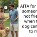 Dog Owner Is Baffled To Find Someone Who Doesn’t Like Their Dog, Pulls Their Dog Back Under The Table