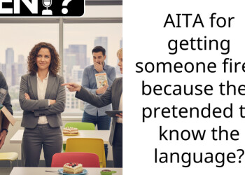 AITA for getting someone fired because they pretended to know the language?