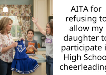 AITA for refusing to allow my daughter to participate in High School cheerleading?