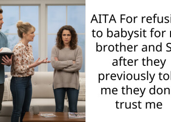 AITA For refusing to babysit for my brother and SIL after they previously told me they don’t trust me