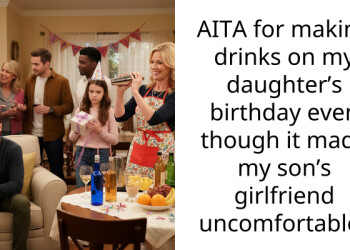 AITA for making drinks on my daughter’s birthday even though it made my son’s girlfriend uncomfortable?