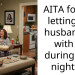 AITA for not letting my husband sit with us during girls night in?