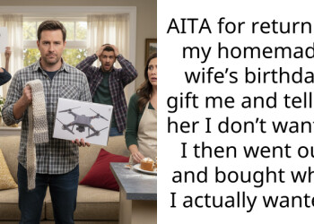 I Tipped My Wife’s Homemade Gift Back to Her After She Ignored My Birthday Wish Again