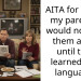 AITA for telling my parents I would not visit them again until they learned sign language?