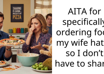 AITA for specifically ordering food my wife hates so I don’t have to share?