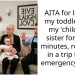 AITA for leaving my toddler with my ‘childfree’ sister for a few minutes, resulting in a trip to the emergency room?