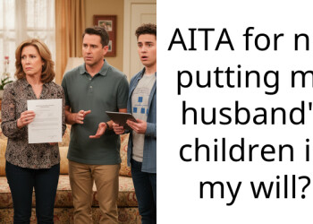 Husband Is Threatening To Leave Because I Won’t Put His Kids In My Will