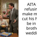 AITA for refusing to make my son cut his hair to be in my brother’s wedding?