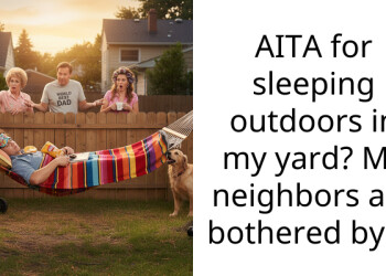 Man Enjoys Outdoor Sleeping But Encounters Opposition From Neighbors