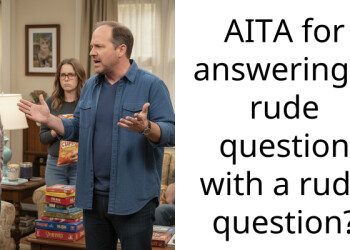 AITA for answering a rude question with a rude question?