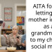AITA for not letting my mother identify as a grandmother to my child on social media?