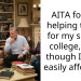 AITA for not helping to pay for my sister’s college, even though I could easily afford to?