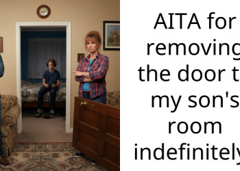 Redditor Removes Door From Her Son’s Room