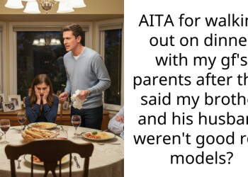 My Girlfriend’s Parents Insulted My Gay Brothers at Dinner So I Walked Out and Left Her