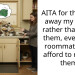 AITA for throwing away my dishes rather than wash them, even if my roommate can’t afford to replace them?