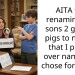 AITA for renaming my sons 2 guinea pigs to names that I prefer over names he chose for them?