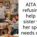 AITA for refusing to help my sister with her special needs child?